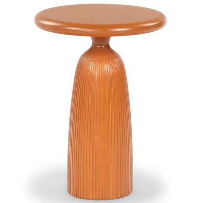 Mioglia 22 in. Round Concrete Accent Table