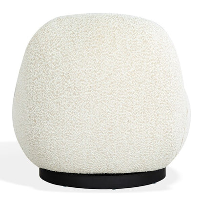 Ginesio Boucle Accent Chair - Ivory