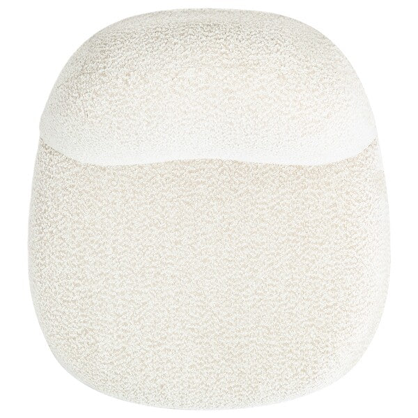 Ginesio Boucle Accent Chair - Ivory