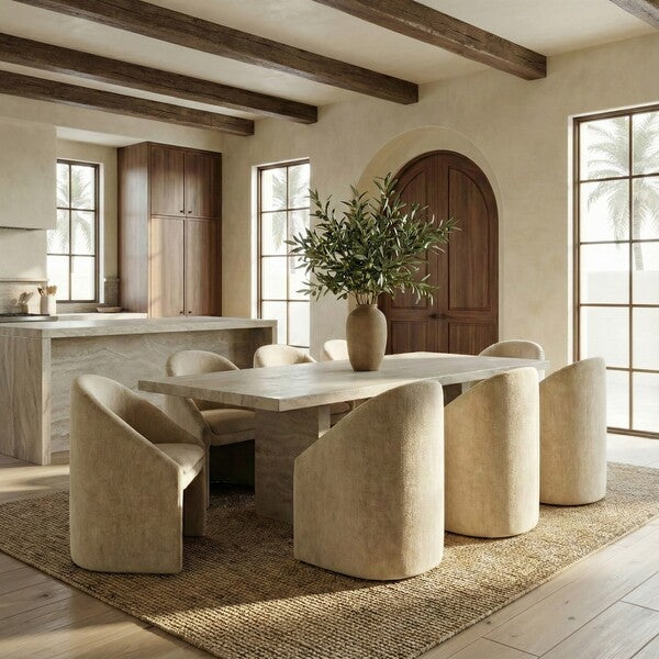 Pietole Chenille Dining Chair