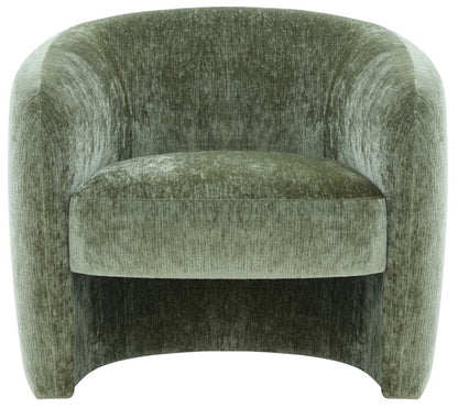 Caiano Chenille Barrel Back Accent Chair