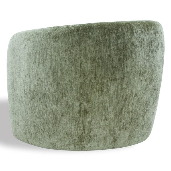 Caiano Chenille Barrel Back Accent Chair