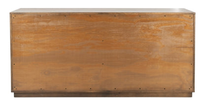 Cella 63 in. Rustic Oak Veneer Dresser - Natural
