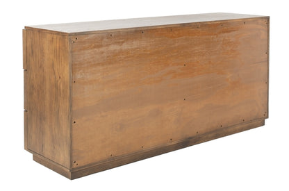 Cella 63 in. Rustic Oak Veneer Dresser - Natural