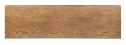 Cella 63 in. Rustic Oak Veneer Dresser - Natural