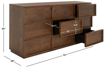 Taormina 72 in. Solid Acacia Dresser