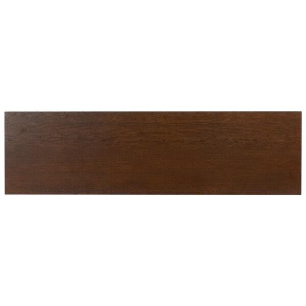 Tiglio 63 in. Oak Veneer Media Stand - Walnut