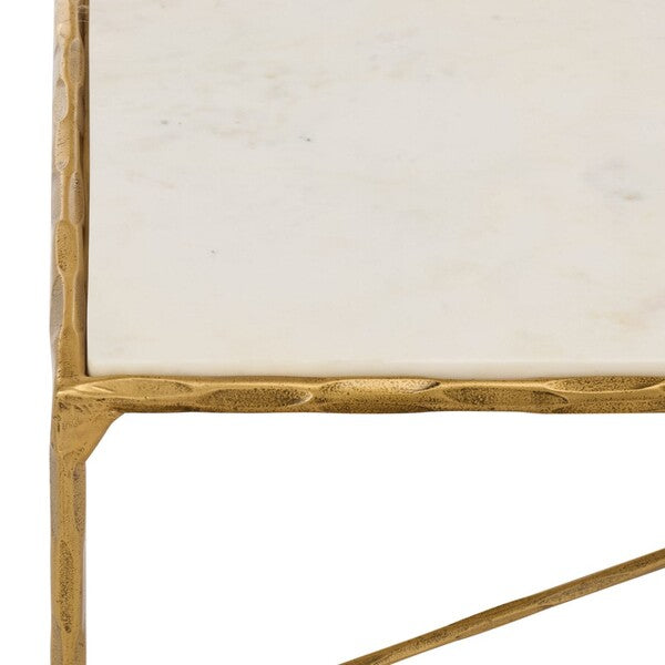 Torinese 48 in. Marble Top Coffee Table