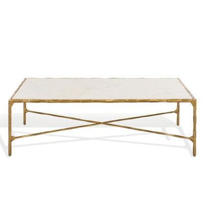 Torinese 48 in. Marble Top Coffee Table