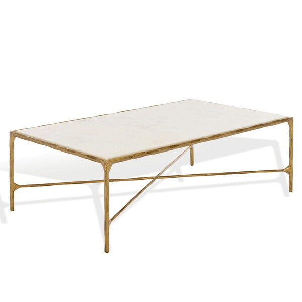 Torinese 48 in. Marble Top Coffee Table