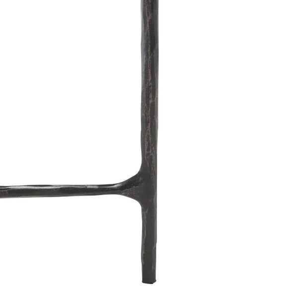 Torinese 48 in. Glass Top Coffee Table - Black