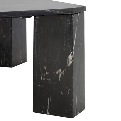 Creda 40 in. Marble Coffee Table