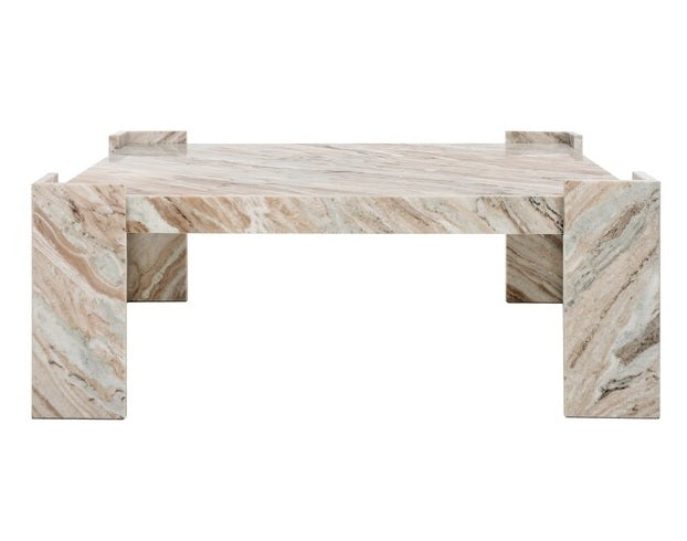 Tarres 40 in. Marble Coffee Table
