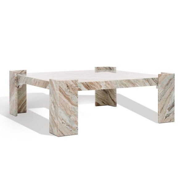 Tarres 40 in. Marble Coffee Table