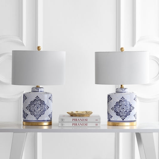 Dogaro Ceramic Table Lamp - Set of 2