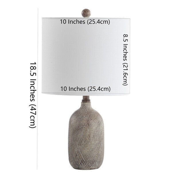 Spalato 19 in. Resin Table Lamp
