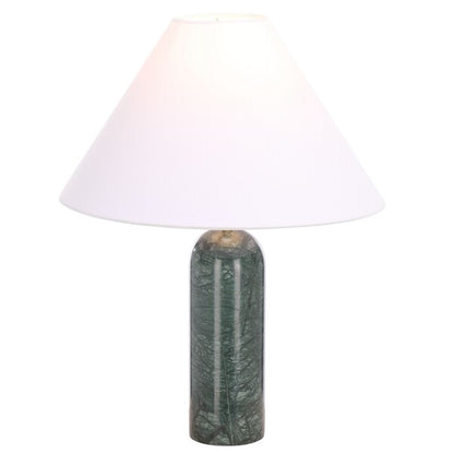 Bocconi Green Marble Table Lamp