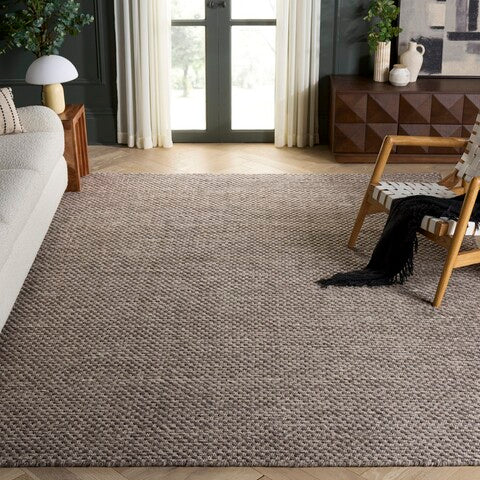 Cerchiate Flat Weave Wool Rug