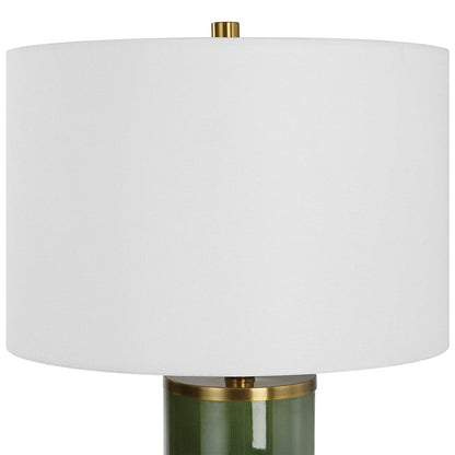 Ognina 26 in. Ceramic Table Lamp - Green