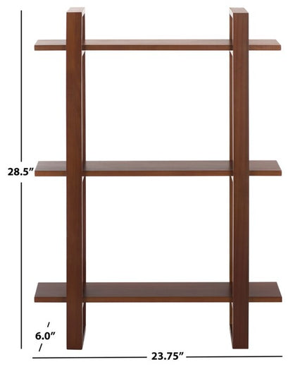 Beinasco 34 in. Pinewood Wall Shelf
