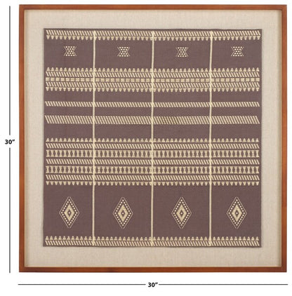 Woven Rhythm 30 in. Wall Art