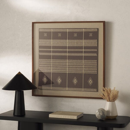 Woven Rhythm 30 in. Wall Art