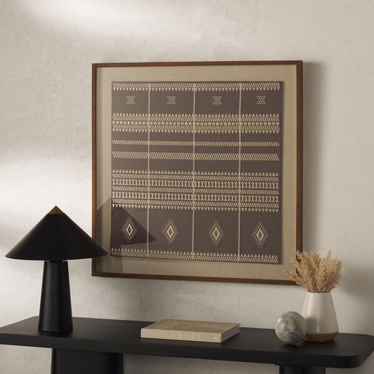 Woven Rhythm 30 in. Wall Art