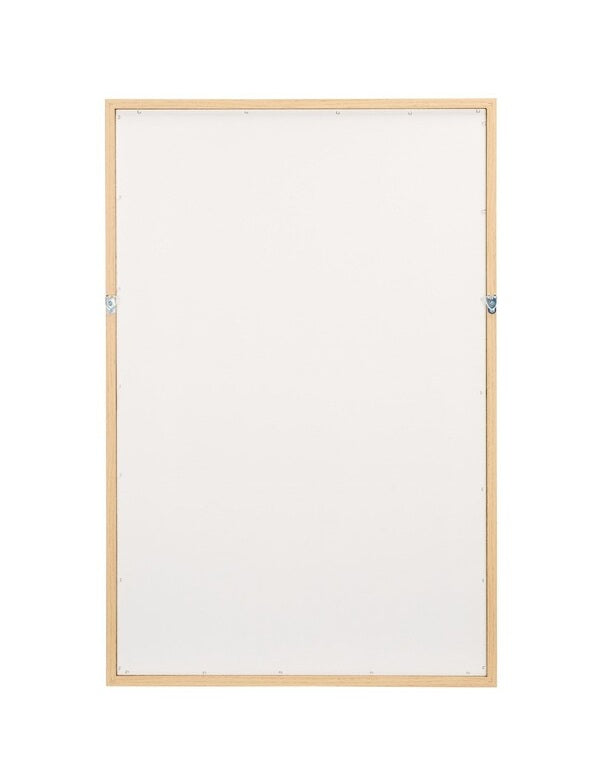 Traces in Snow 36 in. Framed Dimensional Art