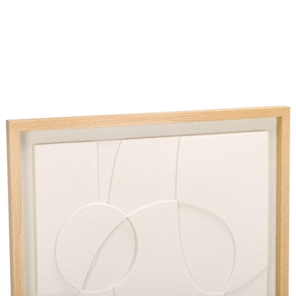 Traces in Snow 36 in. Framed Dimensional Art