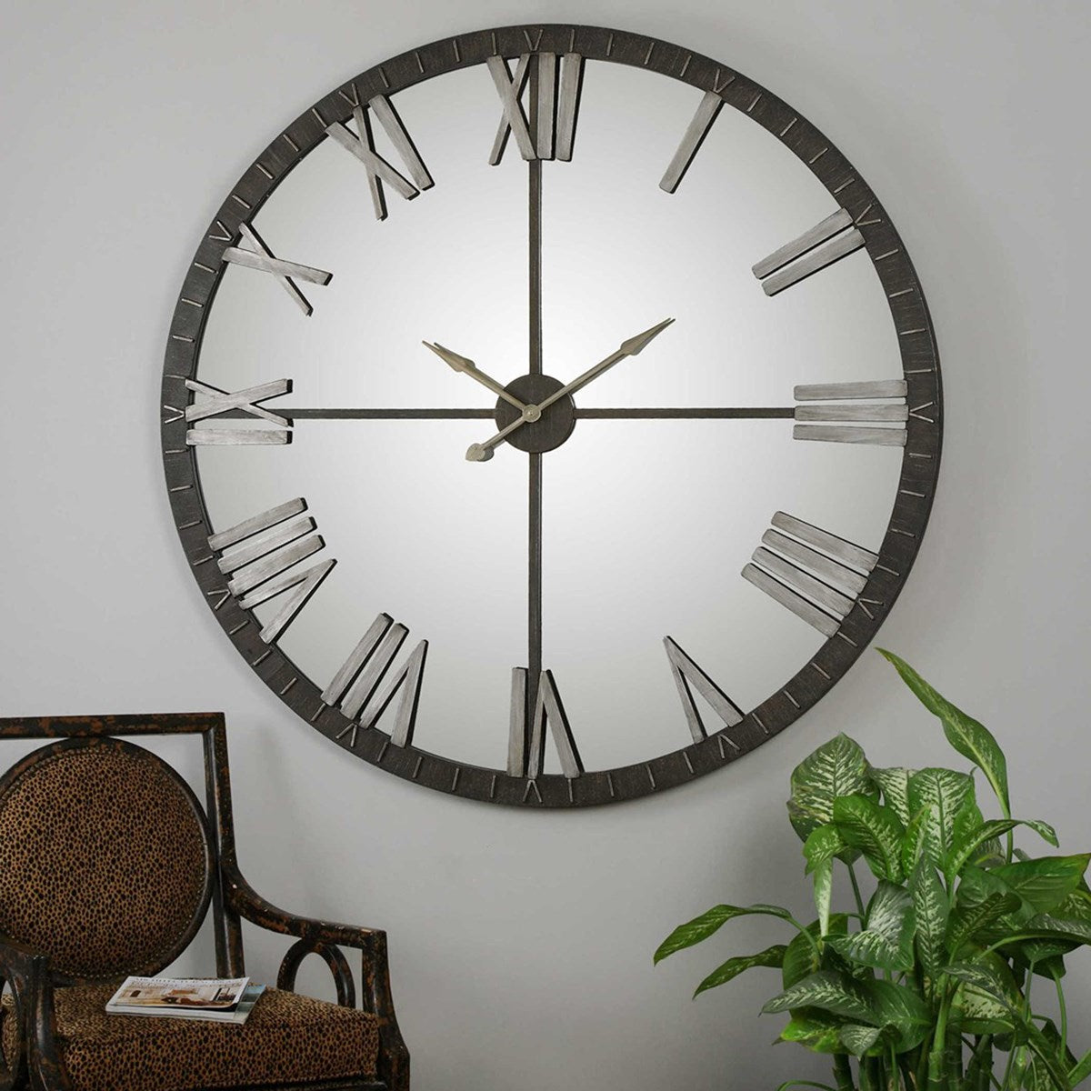 Halson 60 in. Wall Clock