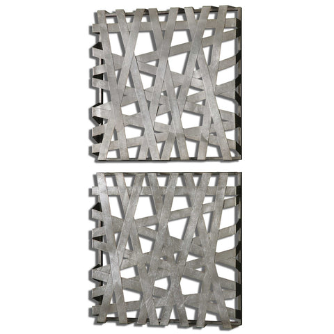 Cappi Metal 20 in. Wall Decor - Set of 2