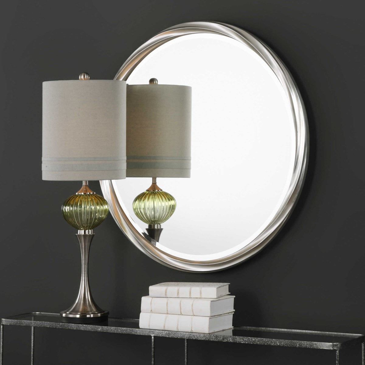 Lutine 36 in. Round Mirror