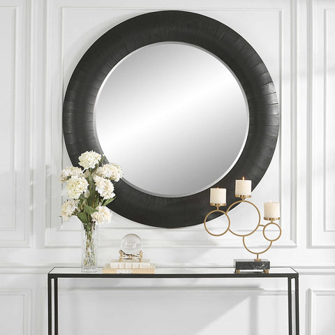 Arsizio 56 in. Round Mirror