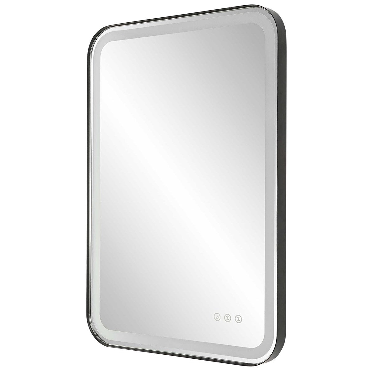 Bijou 32 in. LED Vanity Mirror - Black