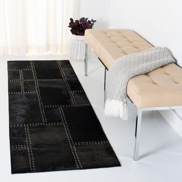 Aldo Leather Rug