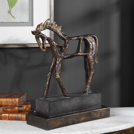 Take Charge Horse Sculpture