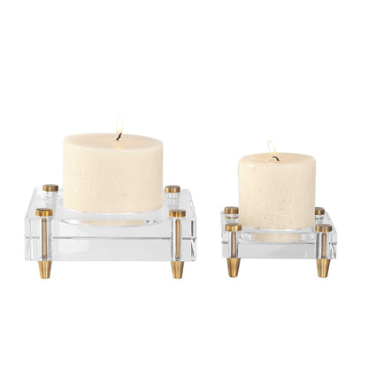 Flavia Candleholders - Set of 2