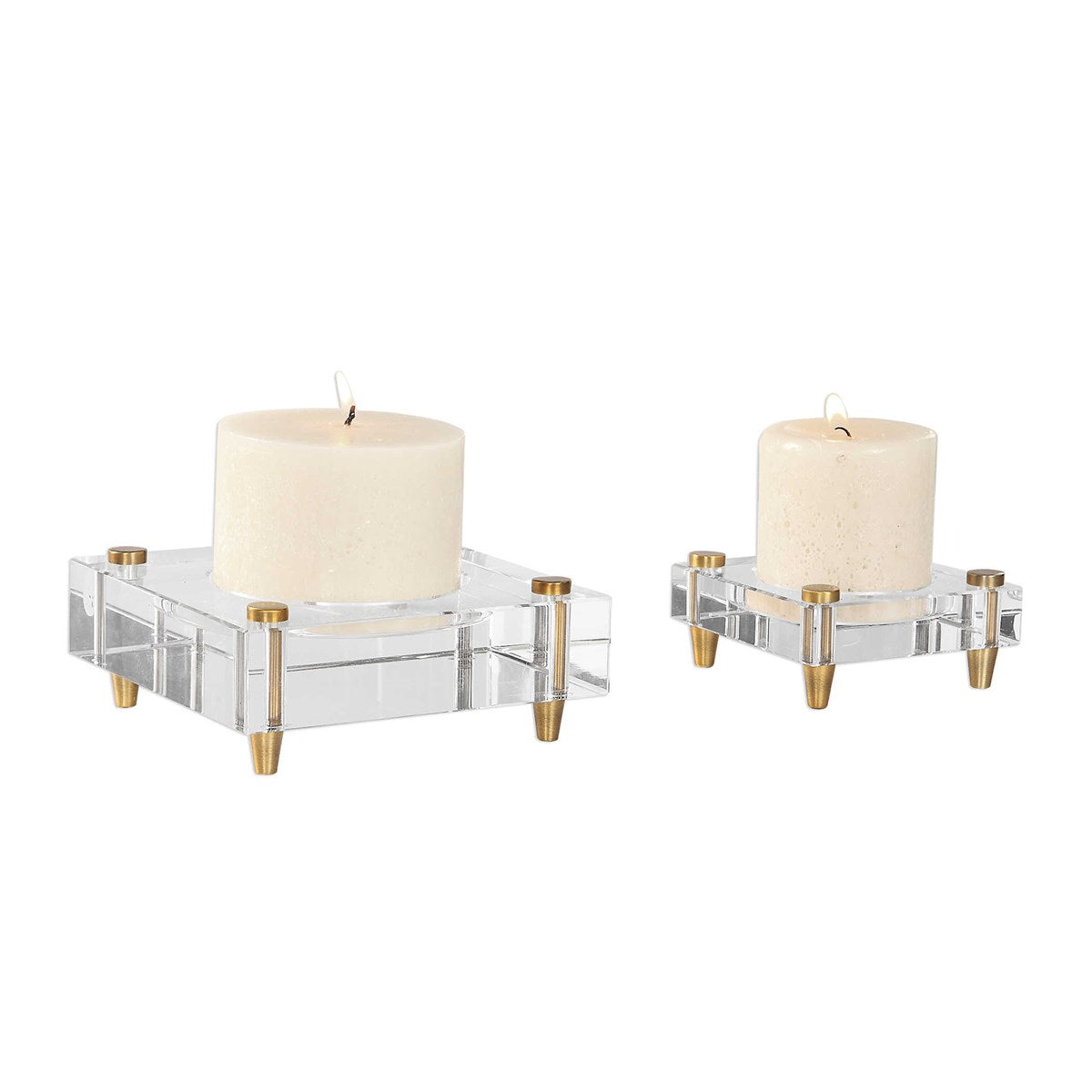 Flavia Candleholders - Set of 2