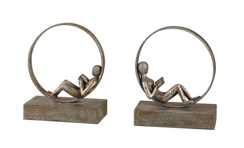 Fortuna Bookends - Set of 2
