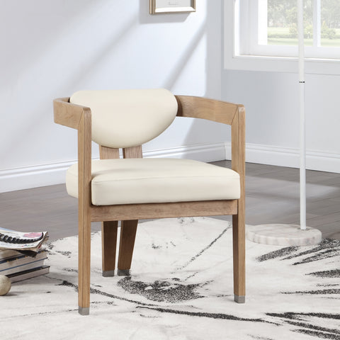 Meran Faux Leather Dining Chair