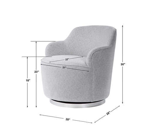 Noa Casual Swivel Chair