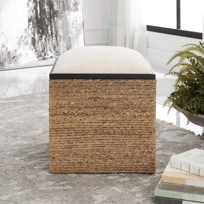 Coastal Square Accent Stool