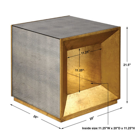 Dylan 22 in. Cube Table