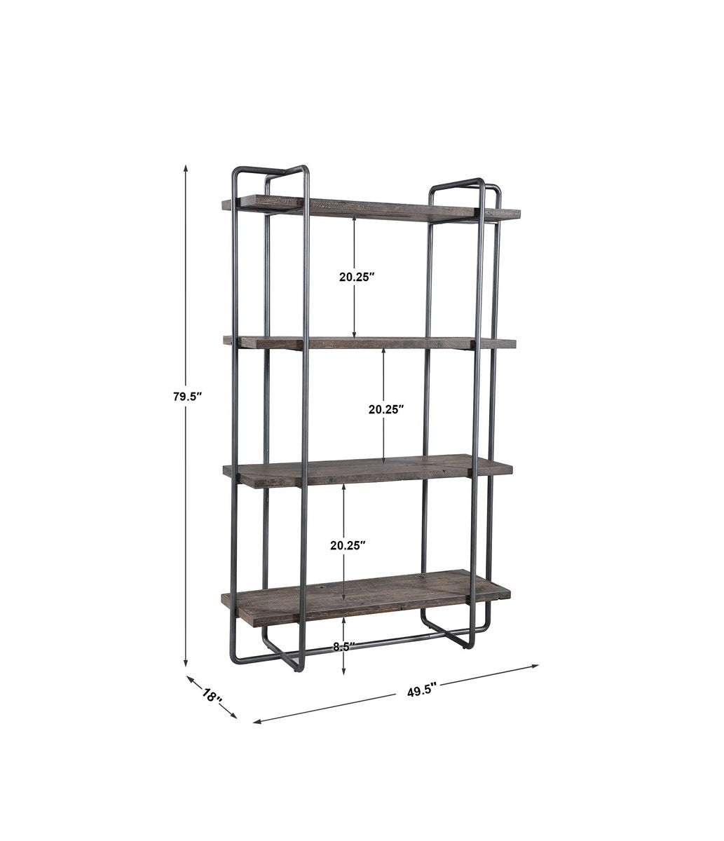 Taddeo 80 in. Etagere