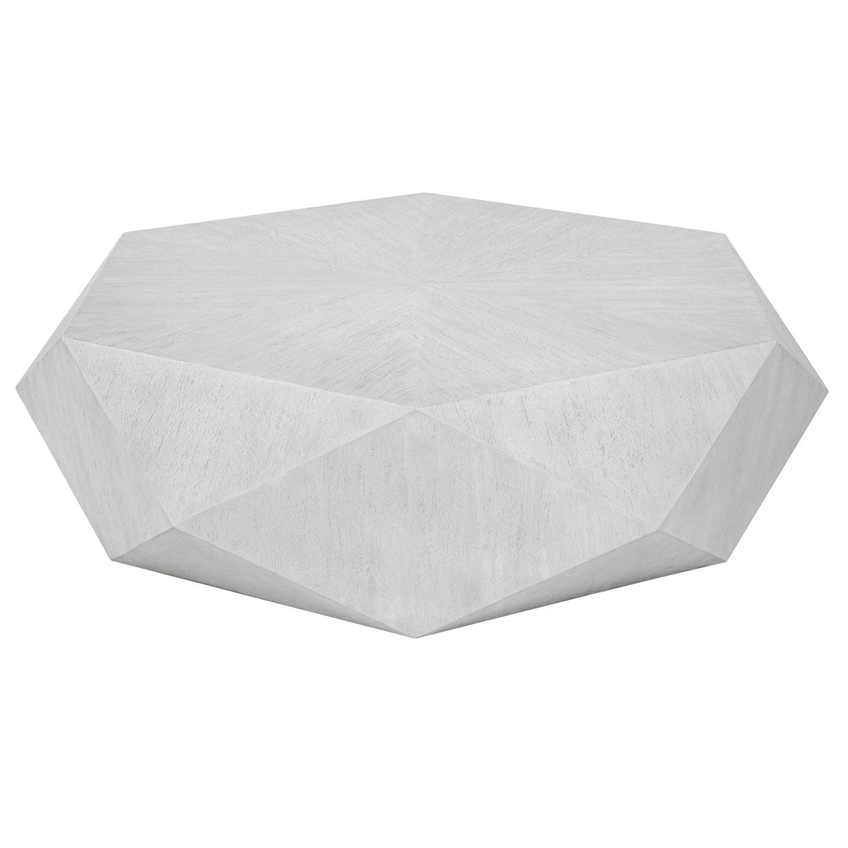 Milk Ceruse 50 in. Coffee Table