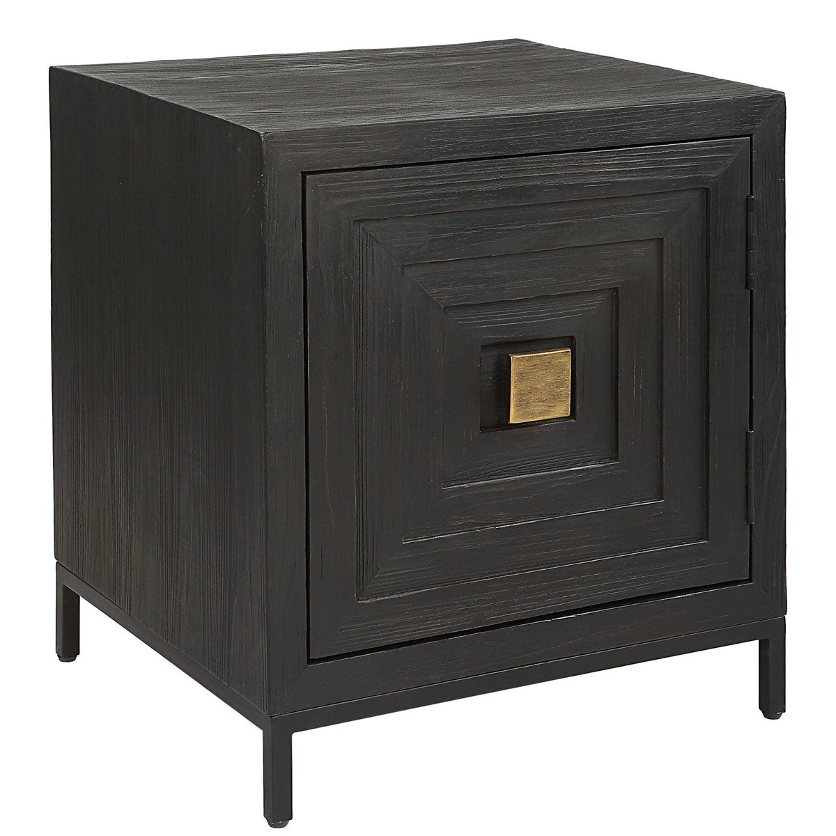 Morris 26 in. Fir Wood Accent Cabinet