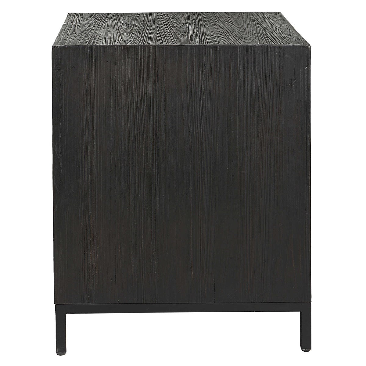 Morris 26 in. Fir Wood Accent Cabinet