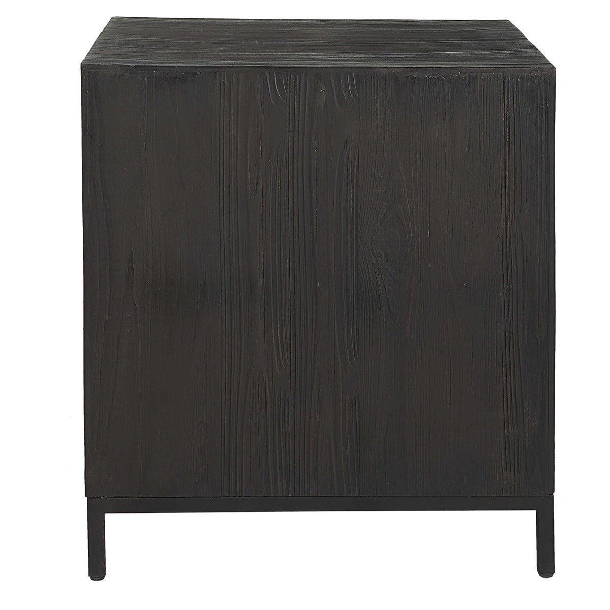 Morris 26 in. Fir Wood Accent Cabinet