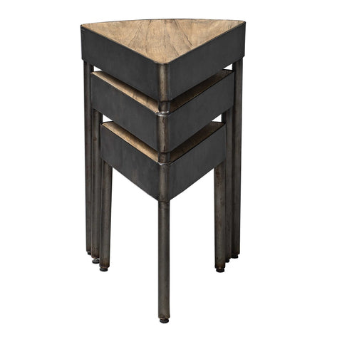 Lucca 24 in. Nesting Accent Table