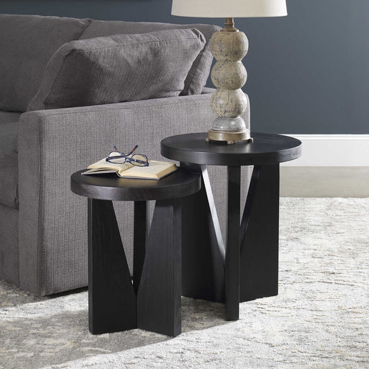 Cadrina 22 in. Nesting Accent Table - Set of 2